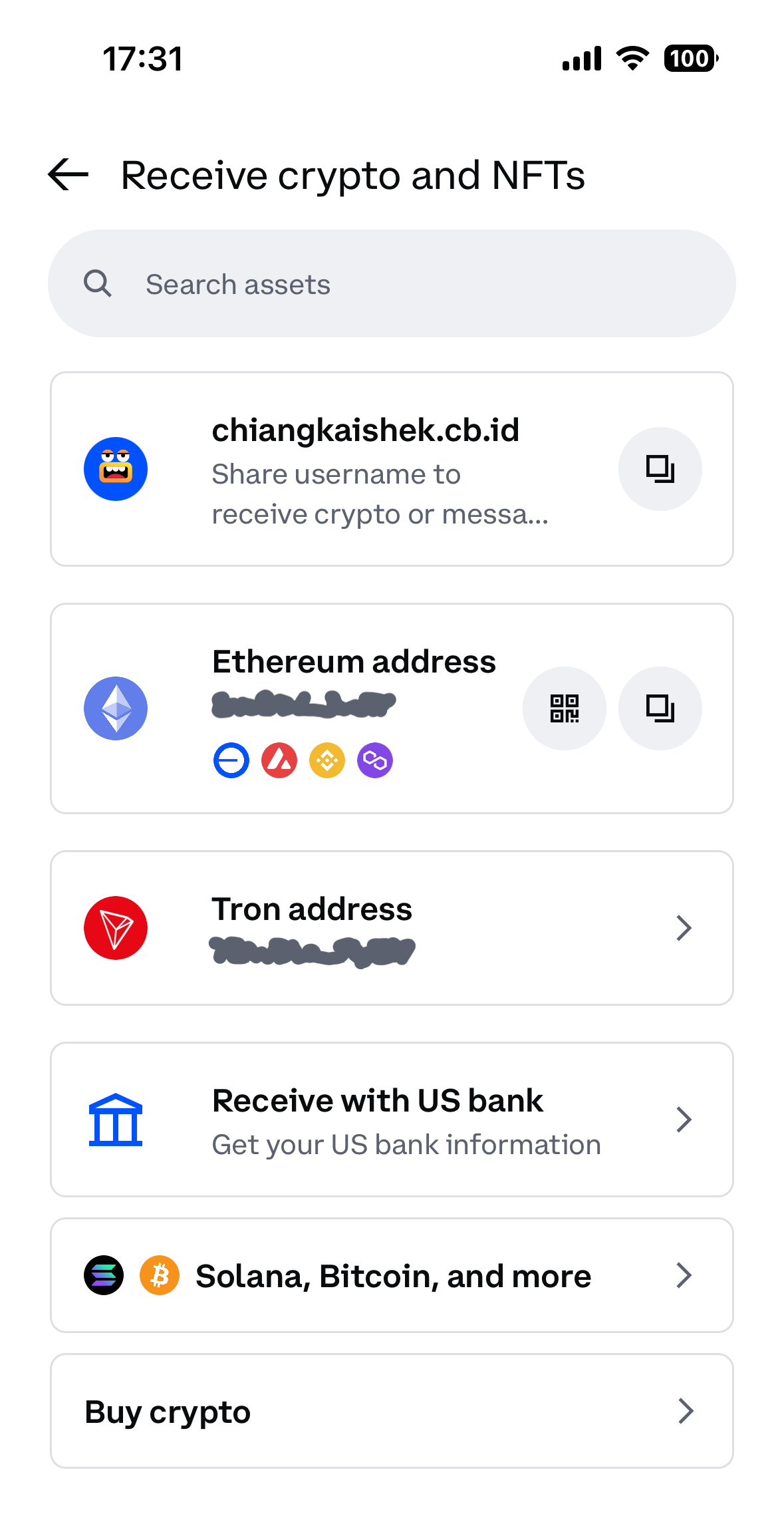 Coinbase Wallet US bank routing number and account number