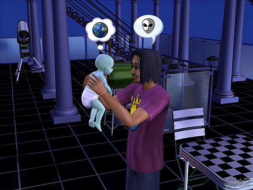 The Sims 2, 模擬市民 2 - 外星人小孩
