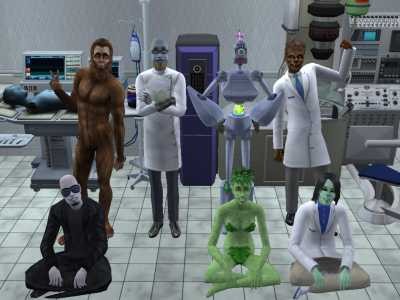 The Sims 2, 模擬市民 2 - 植物人, 狼人, 機器人